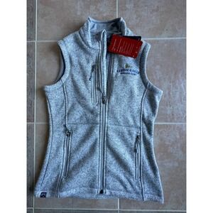 Storm Creek 4635 Gray Sweater Fleece Vest Women size XS‎